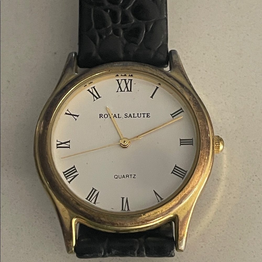 Royal Salute Gold and Black Watch